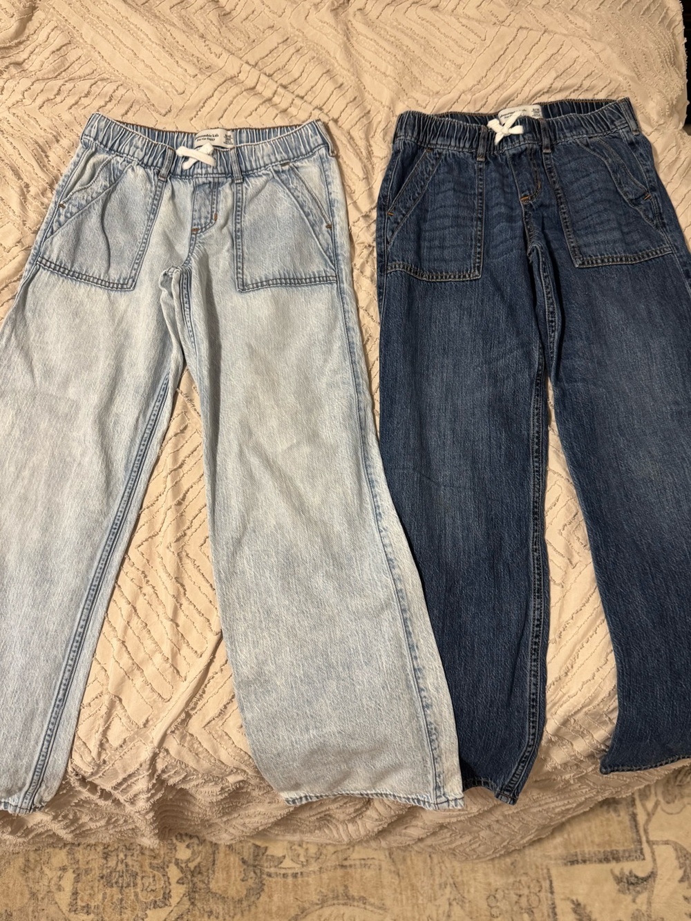 Abercrombie Kids 9/10 Long low rise baggy pants